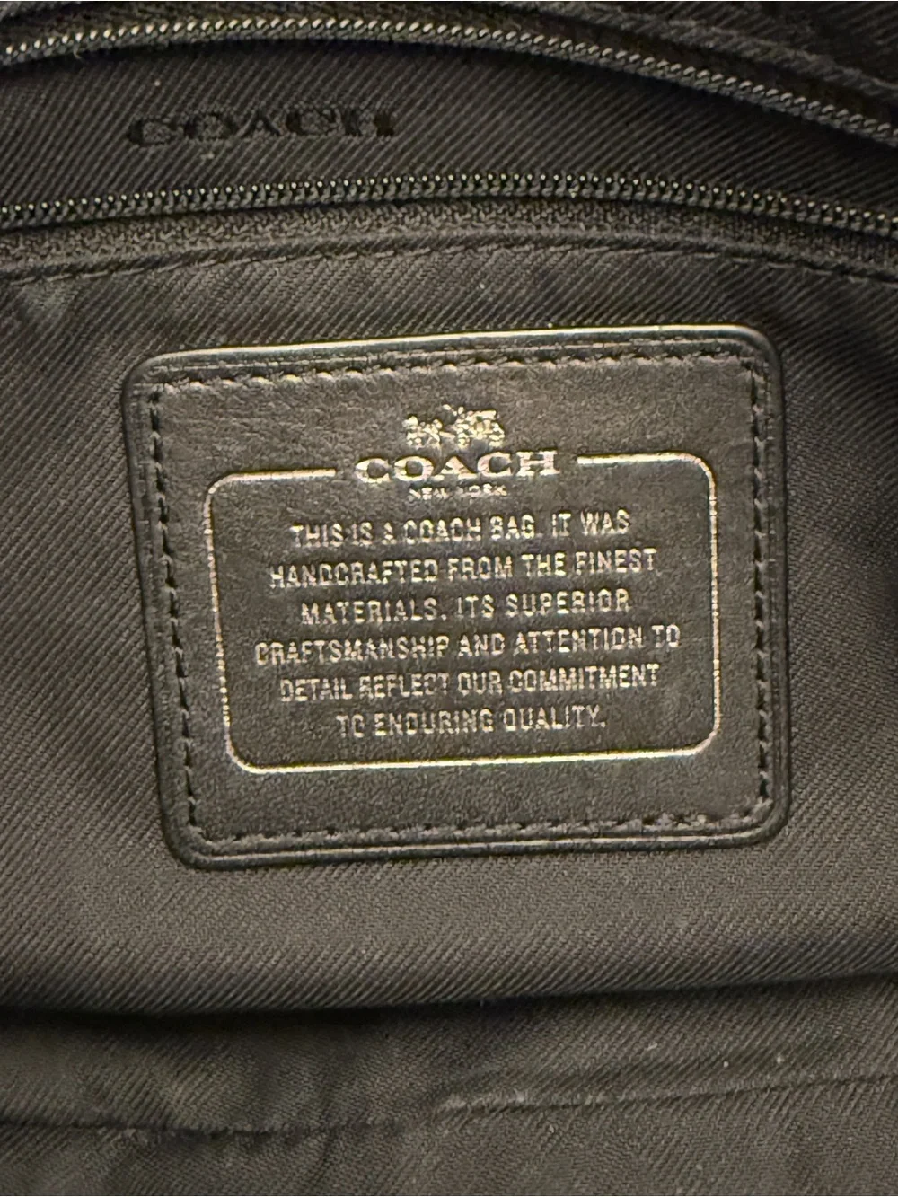 Coach Metallic Chelsea Crossbody